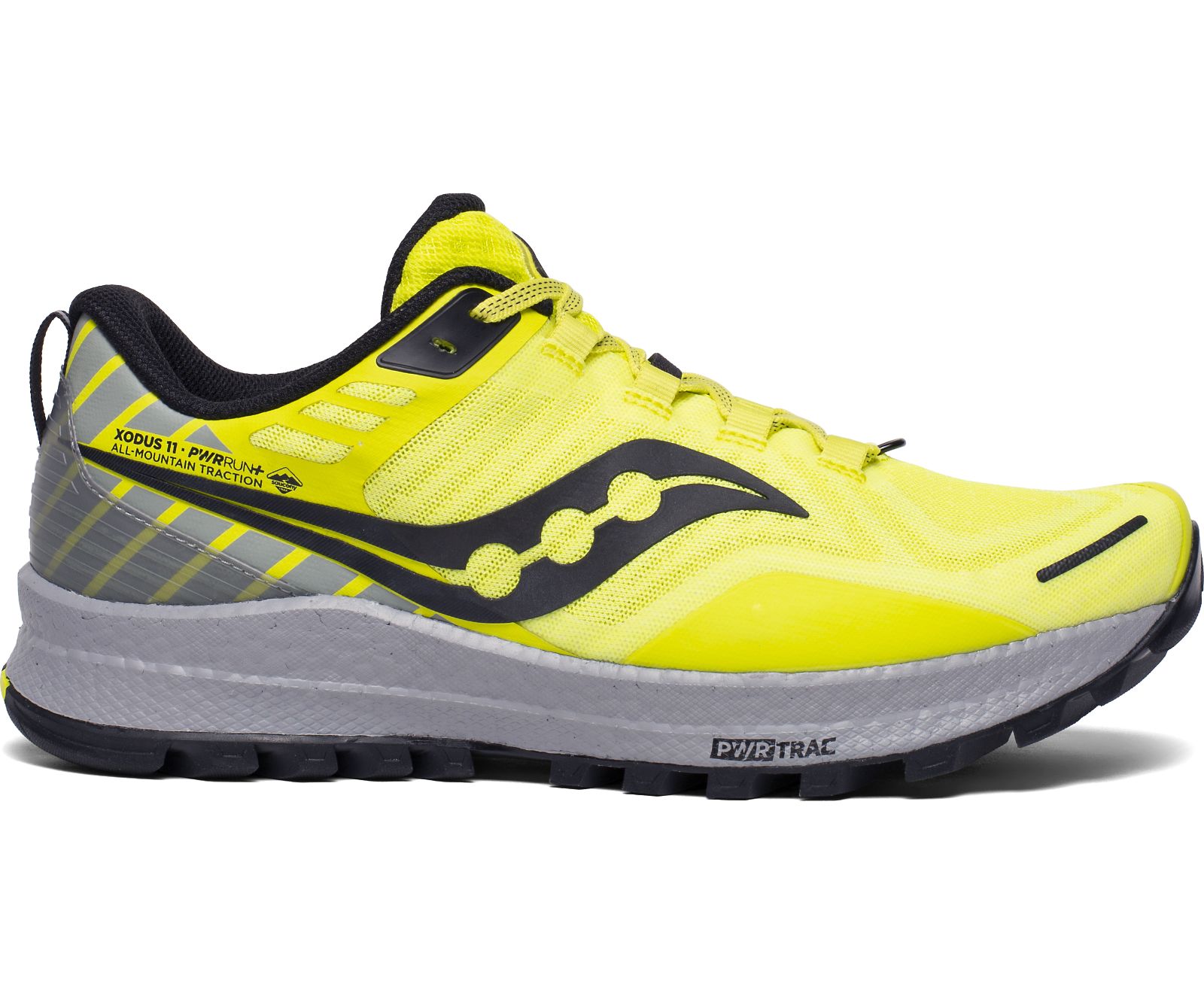 Saucony Xodus 11 Trail löparskor Herr Gula Grå | Sverige 658TCE